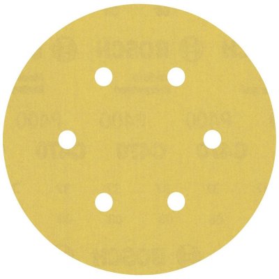 Bosch Accessories EXPERT C470 2608900925 brusné papíry pro excentrické brusky s otvory Zrnitost 400 (Ø) 150 mm 50 ks – Sleviste.cz
