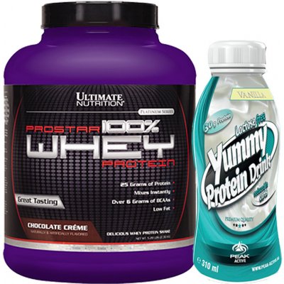 Ultimate Prostar Whey Platinum Protein 2270 g – Hledejceny.cz