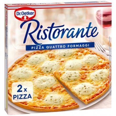 Dr. Oetker Ristorante Pizza Quattro Formaggi 2 x 340 g – Hledejceny.cz