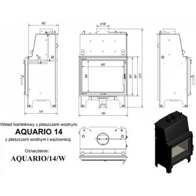 KRATKI AQUARIO A14 TV