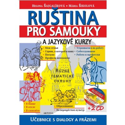 Ruština pro samouky a jazykové kurzy + 2 CD - kolektiv autorů