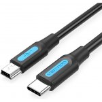 Vention COWBH USB-C 2.0 to Mini USB 2A, 2m, černý