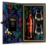 Ron Zacapa Edicion Negra 43% 0,7 l (dárkové balení 2 sklenice) – Hledejceny.cz