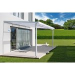 Gutta Premium 8,13 x 4,06 m čirý akryl / bílá konstrukce pergola – Sleviste.cz