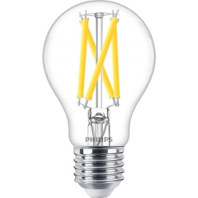 Philips 7.2-75W E27 922/927 A60 CL G DT 1055Lm stmívatelná LED žárovka MASTER LEDbulb – Sleviste.cz