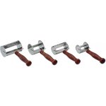 SONIX rádýlko 8x8cm nerez+dřev.rukojeť – Zboží Dáma