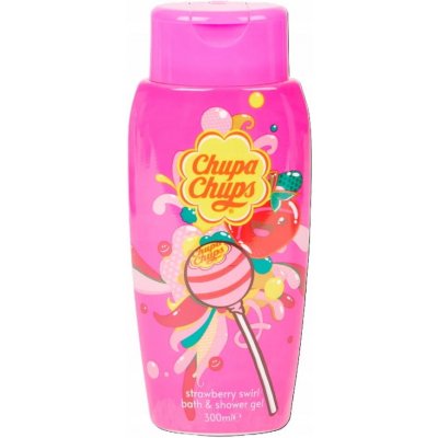 Chupa Chups Strawberry Jahoda sprchový gel a pěna 300 ml – Zboží Dáma
