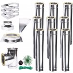 Solid izolovaný komín Plus 1,0 130mm 9m – Zboží Dáma