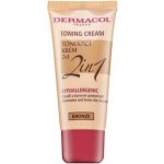 Dermacol Toning Cream 2in1 Bronze dlouhotrvající make-up 30 ml – Hledejceny.cz