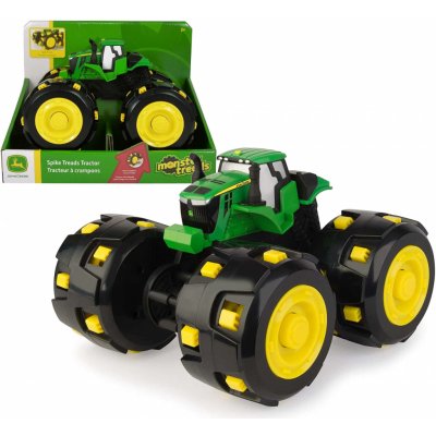 TOMY Traktor John Deere s pneumatikami s hroty – Hledejceny.cz