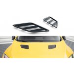 Maxton Design výdechy kapoty pro Ford Focus RS Mk3, černý lesklý plast ABS – Zboží Mobilmania