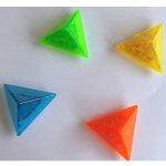 Magformers Lux pyramidy trojboké barevné 5 ks – Zboží Dáma