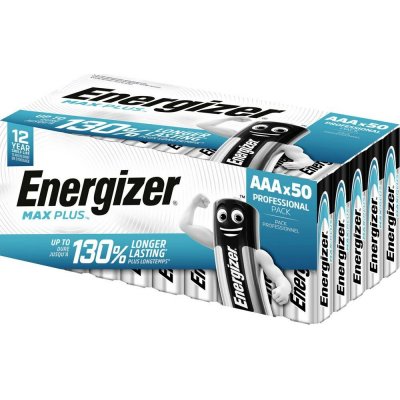 Energizer Max Plus AAA/LR03 50 ks – Zboží Živě