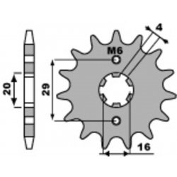 PBR Sprockets 425 16 18NC