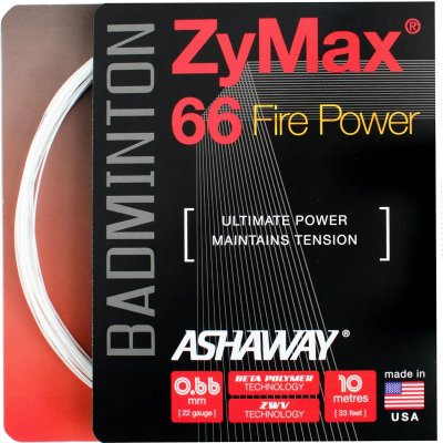 Ashaway ZyMax 66 Fire Power 10 m – Zbozi.Blesk.cz