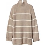 esmara Dámský pletený svetr s podílem vlny béžová – Zboží Dáma