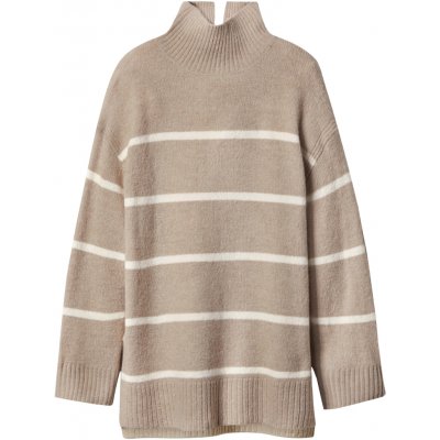 esmara Dámský pletený svetr s podílem vlny béžová – Zboží Dáma