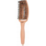 Olivia Garden Finger Brush kartáč na vlasy masážní 6-řadový střední Peach – Zboží Dáma