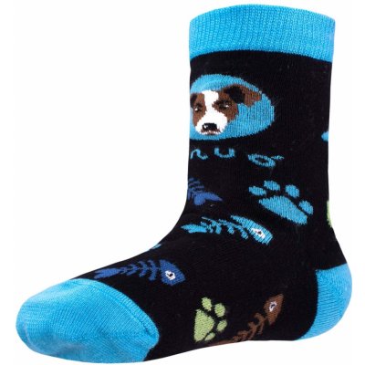 Unuo Bambusové ponožky Pes tyrkysové – Hledejceny.cz