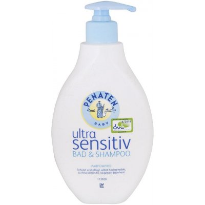 PENATEN Baby dětský šampon a pěna do koupele Ultra sensitiv 400 ml – Zboží Dáma
