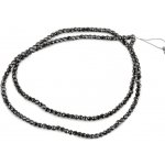 Broušené ohňovky 2 mm metalické hematit – Sleviste.cz