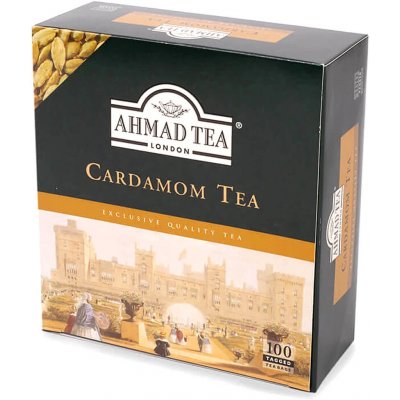 Ahmad Tea Cardamom Tea Černý čaj s Kardamom 100 x 2 g – Zbozi.Blesk.cz