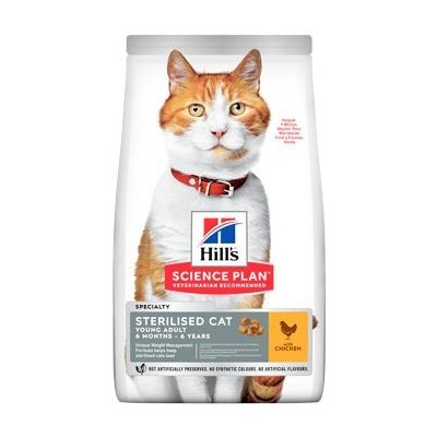 Hill's Pet Nutrition Fel. Science Plan Adult Young Steril. Cat Chicken 0,3 kg