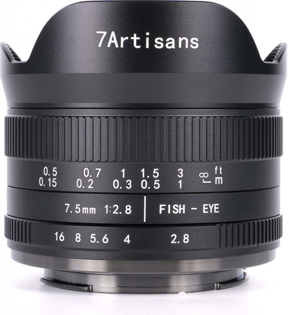 7Artisans 7,5mm f/2.8 MK II Fish-eye Micro 4/3