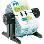 VISIFIX Rotační stolní vizitkář na 300 vizitek CUBO černý – Zboží Živě