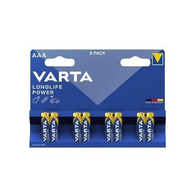 Varta Longlife Power AAA 8ks 4903121418 – Zboží Mobilmania