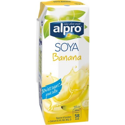 Alpro Sójový nápoj Banán 250 ml – Zboží Mobilmania