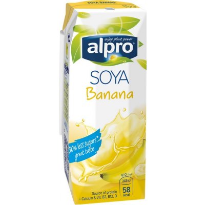 Alpro Sójový nápoj Banán 250 ml – Zbozi.Blesk.cz