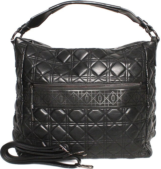 Briciole dámská opravdu velká módní kabelka na rameno 6028 černá