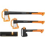 Fiskars SET Sekera 122483 a 122463 a 121423 a ostřič 120740 – HobbyKompas.cz