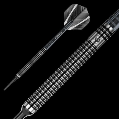 Sada soft šipek Winmau BLACK OUT 20g, 90% wolfram