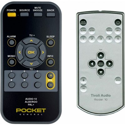 Dálkový ovladač General TIVOLI AUDIO Model 10 – Zboží Živě