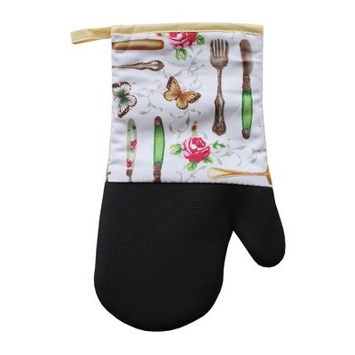 Kuchyňská rukavice 31 cm, neoprén, příbor