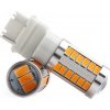 Autožárovka Rabel P27W 3156 33 smd 5630 DRL ORANŽOVÁ