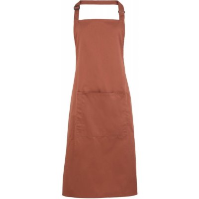 Premier Workwear Keprová pracovní zástěra s kapsou z kolekce Colours Collection hnědá kaštanová Pantone 7525C 72x86cm PW154 – Hledejceny.cz