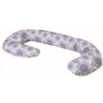 Babymatex Polštář na kojení mušelínových Moon Světlo Tyrkysová – Zboží Dáma