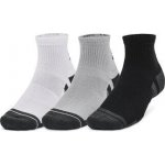 Under Armour ponožky Performance Tech 3pk Qtr mod gray – Zboží Dáma