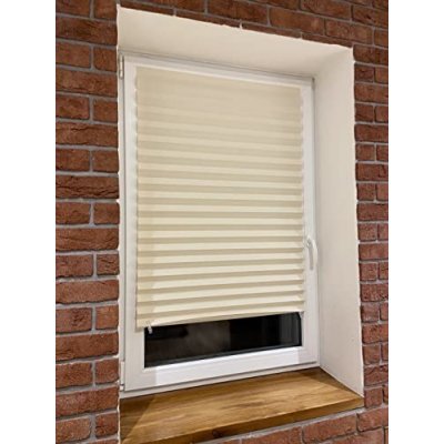 PAPL papírová žaluzie plisé 50 x 150 cm béžová – Sleviste.cz