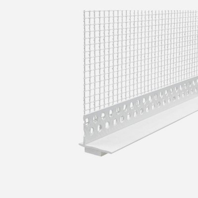 Den Braven - Okenní profil pro zateplovací systémy, LPE plast PVC, 2 m – Zboží Mobilmania