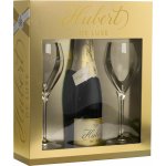 Hubert De Luxe 7% 0,75 l (dárkové balení 2 sklenice) – Sleviste.cz