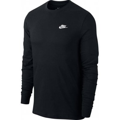 Nike pánské triko Club T-Shirt Black černá – Zboží Mobilmania