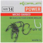Korum Xpert Power Micro Barbed Hooks vel.8 10ks – Hledejceny.cz