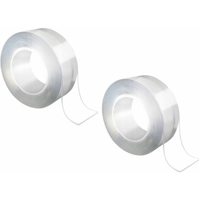 Malatec Oboustranná nano lepicí páska 30 mm x 3 m transparentní 2 ks – Zbozi.Blesk.cz