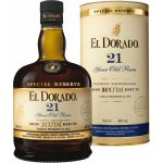 El Dorado 21y 43% 0,7 l (tuba) – Hledejceny.cz