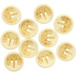 Ideal dřevěné knoflíky Strom 25 mm 10 kusů – Hledejceny.cz