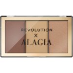 REVOLUTION X Alagia Face Like Alagia Highlight & Bronze Palette – Zboží Dáma